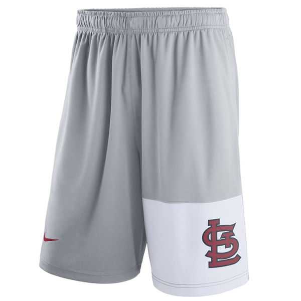 Men's St. Louis Cardinals Nike Gray Dry Fly Shorts,We sell and wholesale Men's St. Louis Cardinals Nike Gray Dry Fly Shorts on line form chian!